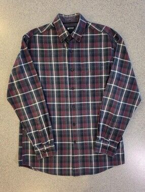 Haggar Plaid Button Down